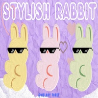 Stylish rabbit