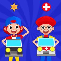 경찰차 - 구급차