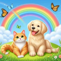Happy animals