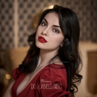 Brunette with Black Hair