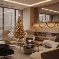 Winter Office Glow