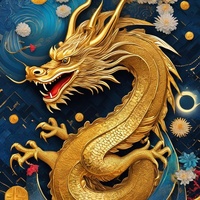 Dragon Chinese Folk Song Fashion Market Song Background Viral Popular
