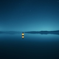 lantern dark silent night