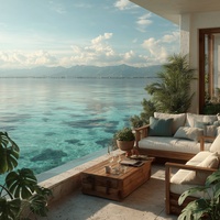 Azure Terrace Breeze