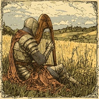 In a serene field