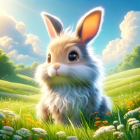 Lapin Tout Content