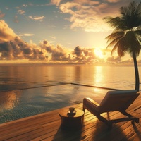Peaceful Waves & Light