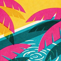 Gentle Waves, Loud Colors