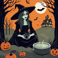 Witches Brew / A Spooky Halloween Conjuring Spell