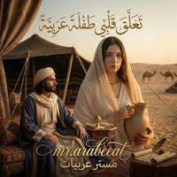 تعلق قلبي طفلة عربية