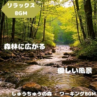 "Relaxing BGM" water sound and scenic distance