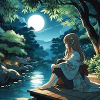 Rises the Moon
