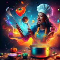 Let's eat and have fun