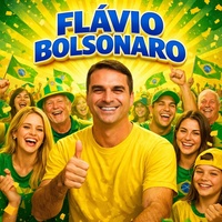Eu tô com Flávio Bolsonaro