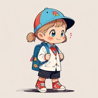 Let's Go to School Together and Learn Every Day to Become Smart