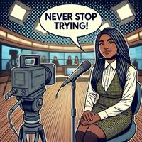 NEVER STOP TRYING!