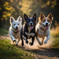 Dogs Run Around Like Crazy
