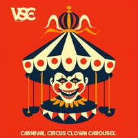 Carnival Circus Clown Carousel