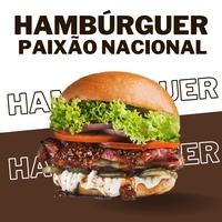 Hambúrguer Paixão Nacional
