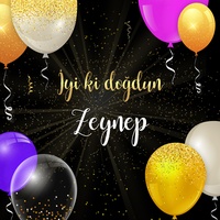 İyi ki doğdun ZEYNEP