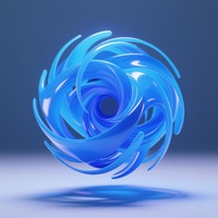 Spinning Blue