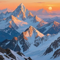 Dolomites Sunset