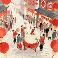 鼓振春潮 新年快乐BGM