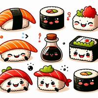 Sushi Neta parade