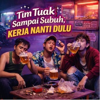 Tim Tuak Sampai Subuh, Kerja Nanti Dulu