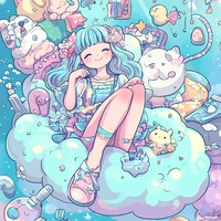 スイーツが溢れるファンタジー世界