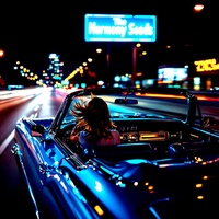 Cruisin`in my Blue Cadillac