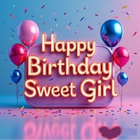 Feliz cumpleaños niña