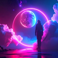 Nachthimmel im Fiebertraum