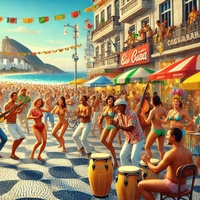Samba em Copacabana