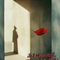 雨是神明的烟花(我的爱不值一提吗)