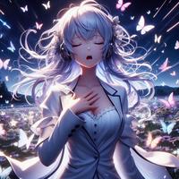 星空の下で2