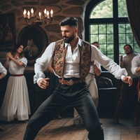 Svanuri Georgian Traditional Kavkaz Dance