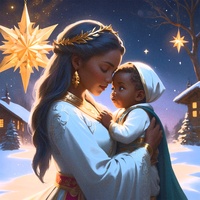 Merry Christmas: Holy Night, Blessed Child