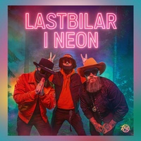 Lastbilar i neon