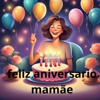 feliz aniversario mamae