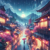 In the shining rain
