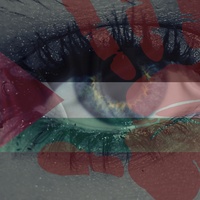 Crying Palestinian