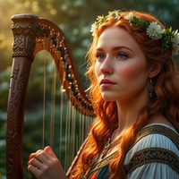 Moonlit Harp