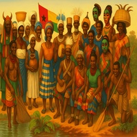 MISTURA DE 30 ETNIAS DE GUINÉ