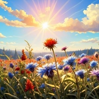 Song about Flowers "Beautiful Flowers"