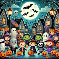 Dark Halloween Day
