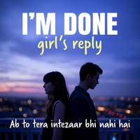 I’m Done (Female Reply) Ab To Tera Intezaar Hi Nahi Hai
