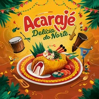 Acarajé, Delícia do Norte