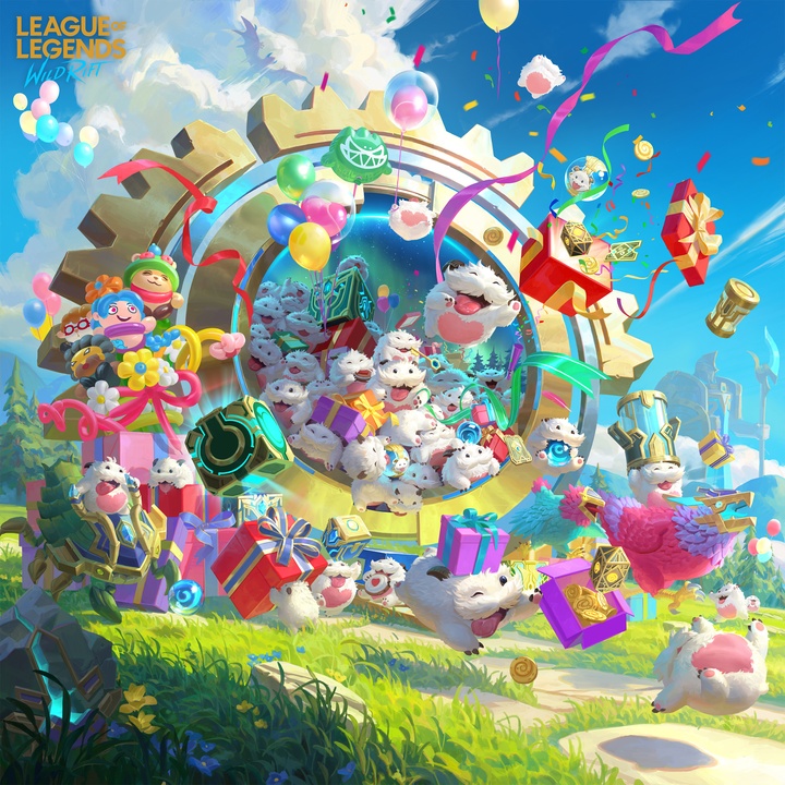 Cover Wild Rift 4th Anniversary Theme