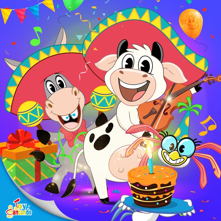 Cover Cumpleaños feliz canta la vaca lola